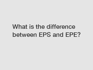 What is the difference between EPS and EPE?